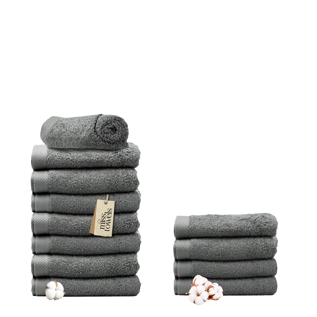 Handtuch in Hotelqualität | Bundle 8+4 frei