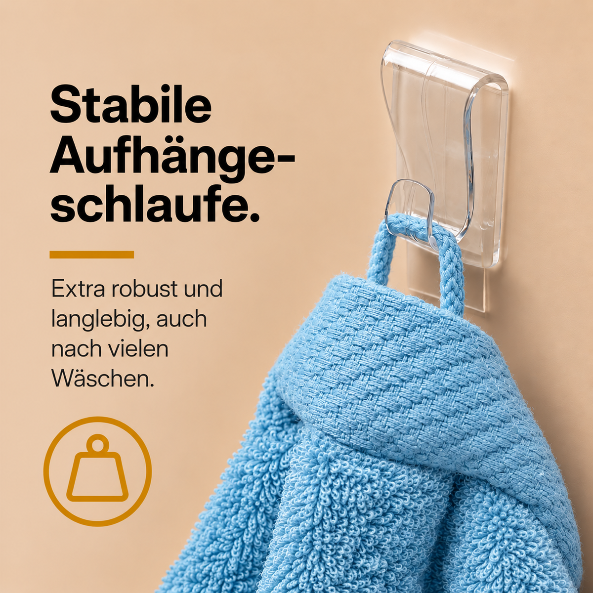 Stabile Aufhängeschlaufe lang:"de"