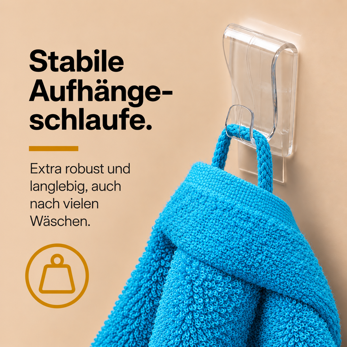 Stabile Aufhängeschlaufe lang:"de"